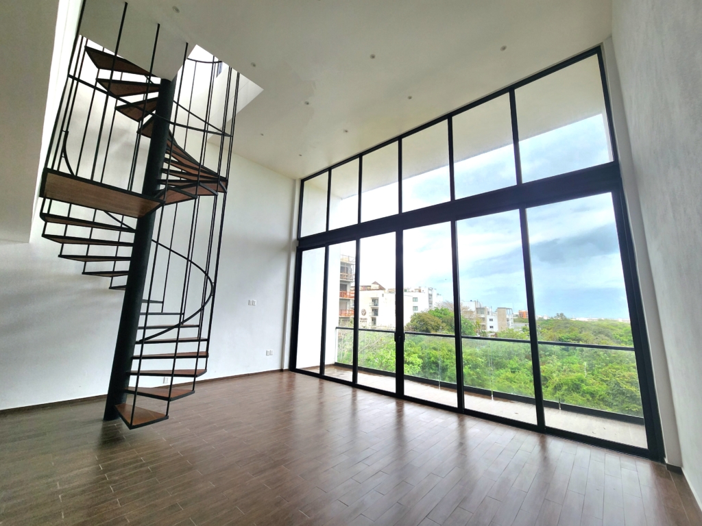 Luxury Loft Penthouse for Sale in Downtown Playa del Carmen – Ocean & Jungle Views